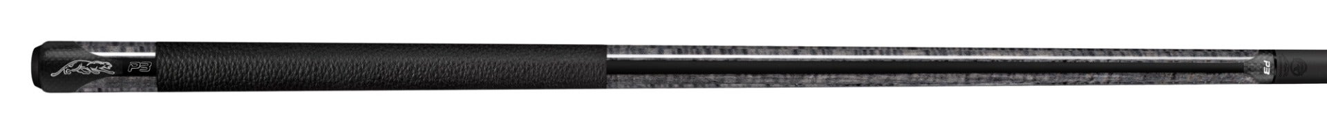 Predator Limited P3 Grey Curly Maple Pool Cue - Leather Luxe Wrap
